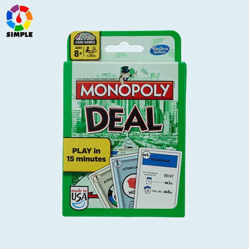 【桌遊志】MONOPOLY DEAL 大富翁地產大亨 紙牌遊戲英文版