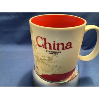 星巴克 STARBUCKS COFFEE 中國龍國家馬克杯 收藏性極高喔！