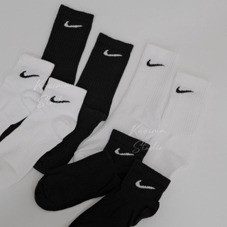 Kazima｜現貨 Nike 基本款 長襪 黑色 白色 小腿襪 過踝襪 短襪 運動襪 SX7667 中筒襪 SX7664