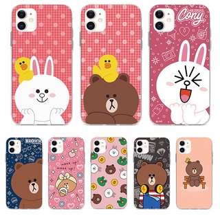 三星 Galaxy A6 A6+ Plus A7 A8 A8+ Plus A9 2018 矽膠手機殼軟殼布朗熊