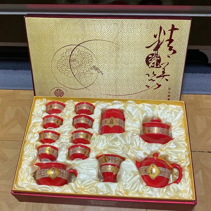 德瓷工坊精瓷泡茶組 禮盒