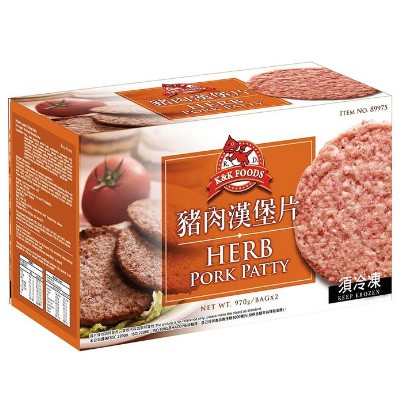 蝦皮茉兒 宅配免運 紅龍冷凍豬肉漢堡片970公克x 4包costco 好市多台灣製 蝦皮購物