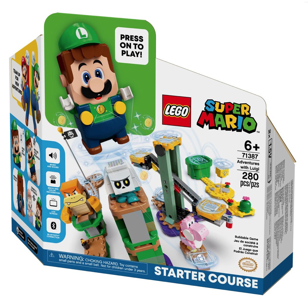 騎士🔱  LEGO 71387 路易吉冒險主機 Adventures with Luigi Starter Course