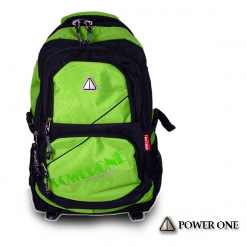 POWERONE-休閒多功能 防水包 登山包 筆電包 書包 休閒包 雙肩後背包 376 加賀皮件
