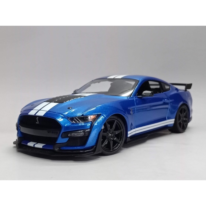 1:18(1/18) Shelby Mustang GT500 Ford 福特野馬 雪比 改裝 模型車