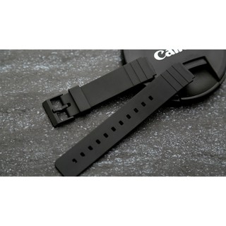 16mm潛水錶風格黑膠~塑膠製錶帶替代 casio mq61 mq60 MQ24 MQ71 MQ76 MW59