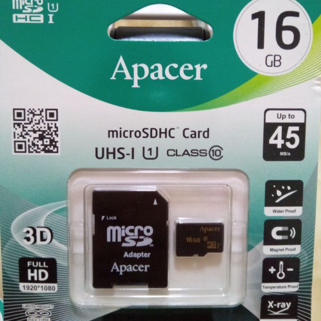 彰化手機館 記憶卡 16g C10 終身保固 附轉接卡 spacer 宇瞻 microSDHC 16GB UHS-1