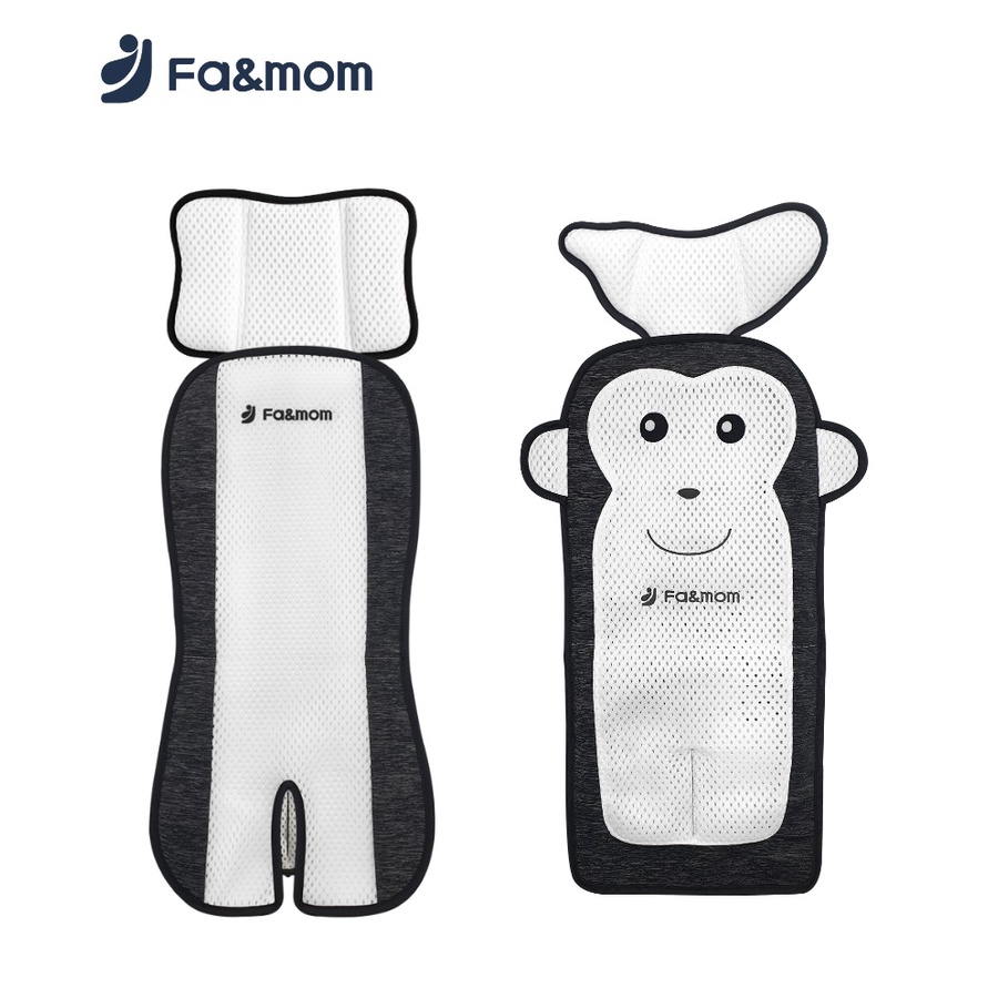 【現貨】韓國 Fa&amp;mom Cooling Pad兒童用涼風墊 藍牙款A3/兒童用涼風墊 基本款 C1-推車汽座兩用墊
