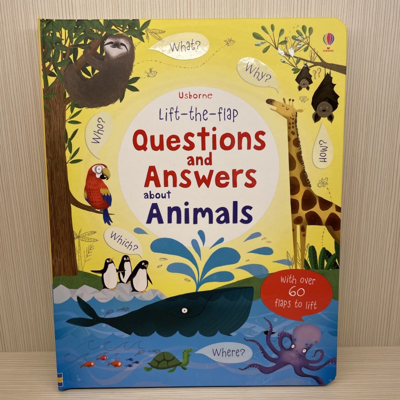 Questions And Answers About Animals 翻翻學習書：動物問與答