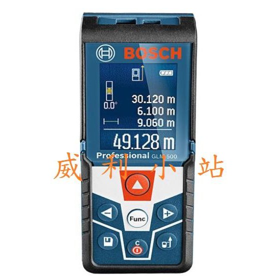 【威利小站】BOSCH 235.GLM500 雷射測距儀 GLM 500(附皮套)