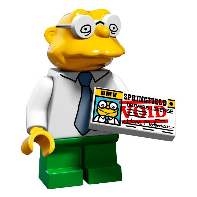 LEGO 樂高 Minifigures人偶系列 71009 - 10號 漢斯·莫爾曼 Hans Moleman