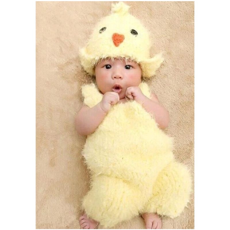 【出租】寶寶寫真服⭐黃色小雞造型服