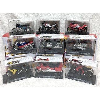 7-11 HONDA 1:24 本田經典重機系列模型【1號到9號 : 共9台合售】(不含10號限定收藏版)