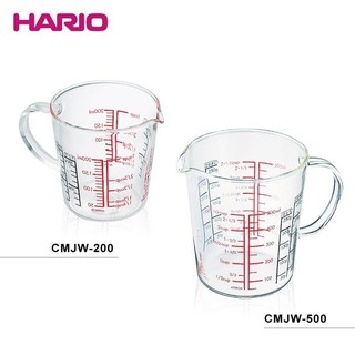 【電子發票】日本 HARIO 玻璃手把量杯(CMJW-200/CMJW-500)