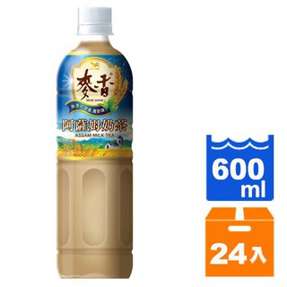 統一 麥香 阿薩姆奶茶 600ml (24入)/箱 【康鄰超市】