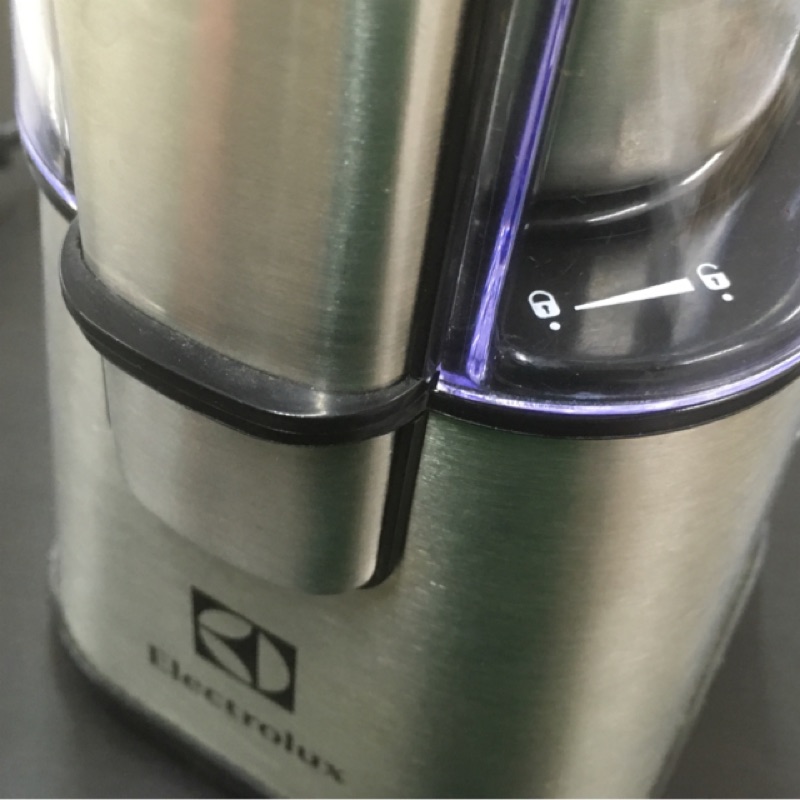 【Electrolux 伊萊克斯】不鏽鋼咖啡磨豆機 近全新 少用 保固內 現貨 無箱