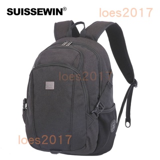 正品 SUISSEWIN 瑞士 軍刀 背包 出國 旅遊 電腦包 筆電包 旅行 商務 旅行包 後背包 電腦 筆電 減壓背帶