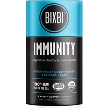 寵寵小舖🐱 BIXBI IMMUNITY 犬 貓 狗 菇菇粉 免疫 藍罐  Organic Pet Superfood