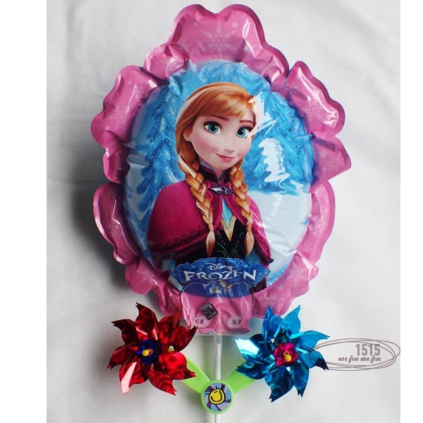 氣球  Frozen 冰雪奇緣 Elsa/Anna 公主 造型氣球 @衣舞15童裝