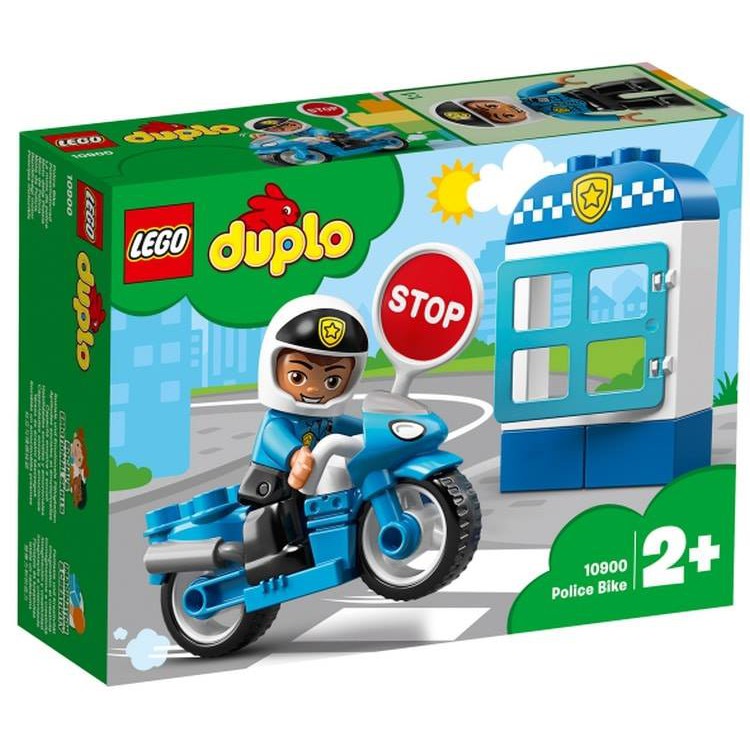 【積木樂園】樂高 LEGO 10900 Duplo系列 警察摩托車