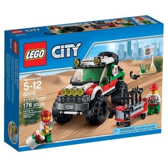 【積木樂園】樂高 LEGO 60115 CITY 城市系列 4 x 4 越野車