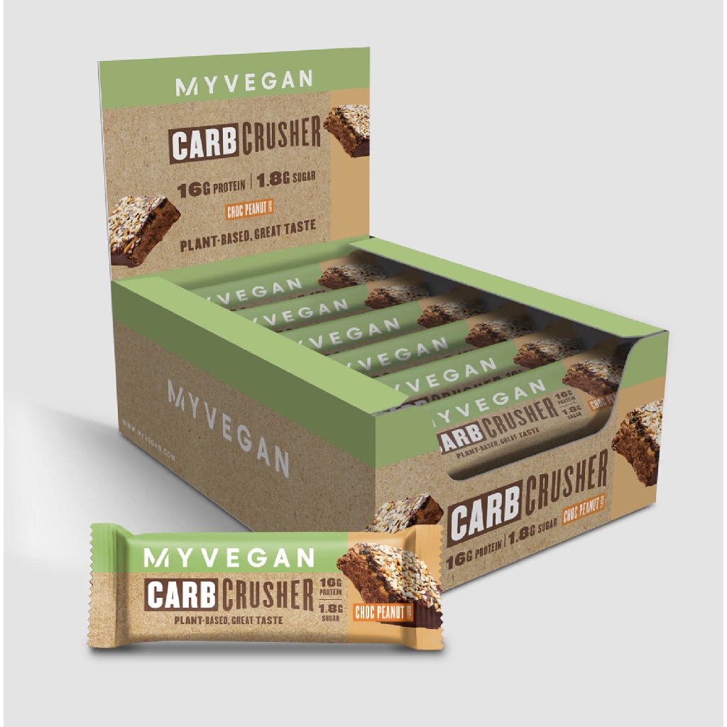 [Myprotein] Vegan Carb Crusher 純素蛋白脆米棒 脆米棒 盒裝