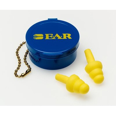 3M 4001 可重複用防音耳塞(含收藏盒) NRR 25dB 噪音 聽力 居家必備 水洗(10副) #工安防護具專家