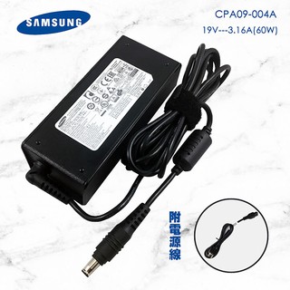 Samsung 三星 19V 3.16A 60W 變壓器 5.5-3.0mm (帶針) 電源供應器 電源線 現貨