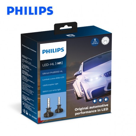 🏆【小噗噗】PHILIPS 飛利浦Ultinon Pro9000 LED超亮鑽光頭燈(公司貨) +250%