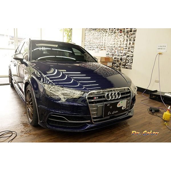 Dr. Color 玩色專業汽車包膜 Audi S3 細紋自體修復透明犀牛皮_引擎蓋 / 前保桿 / 後視鏡