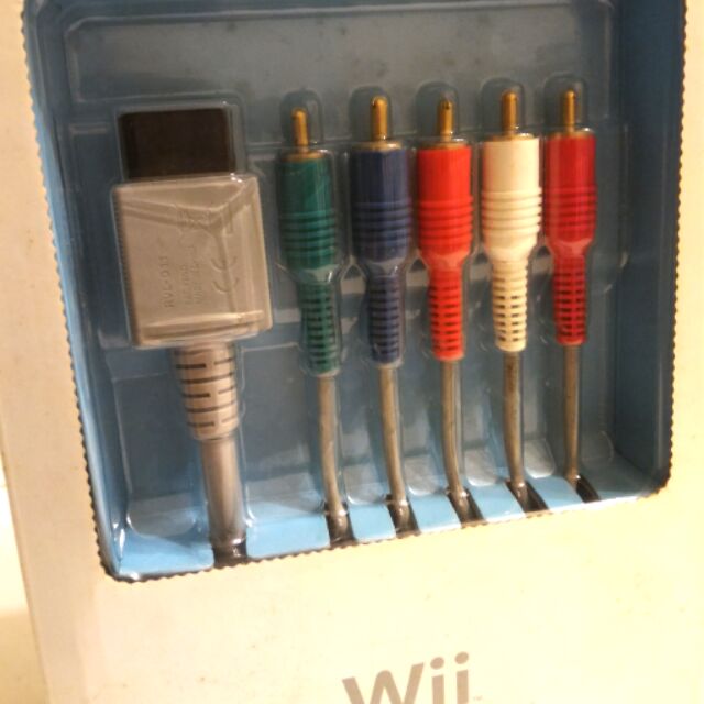 Wii 原廠色差端子