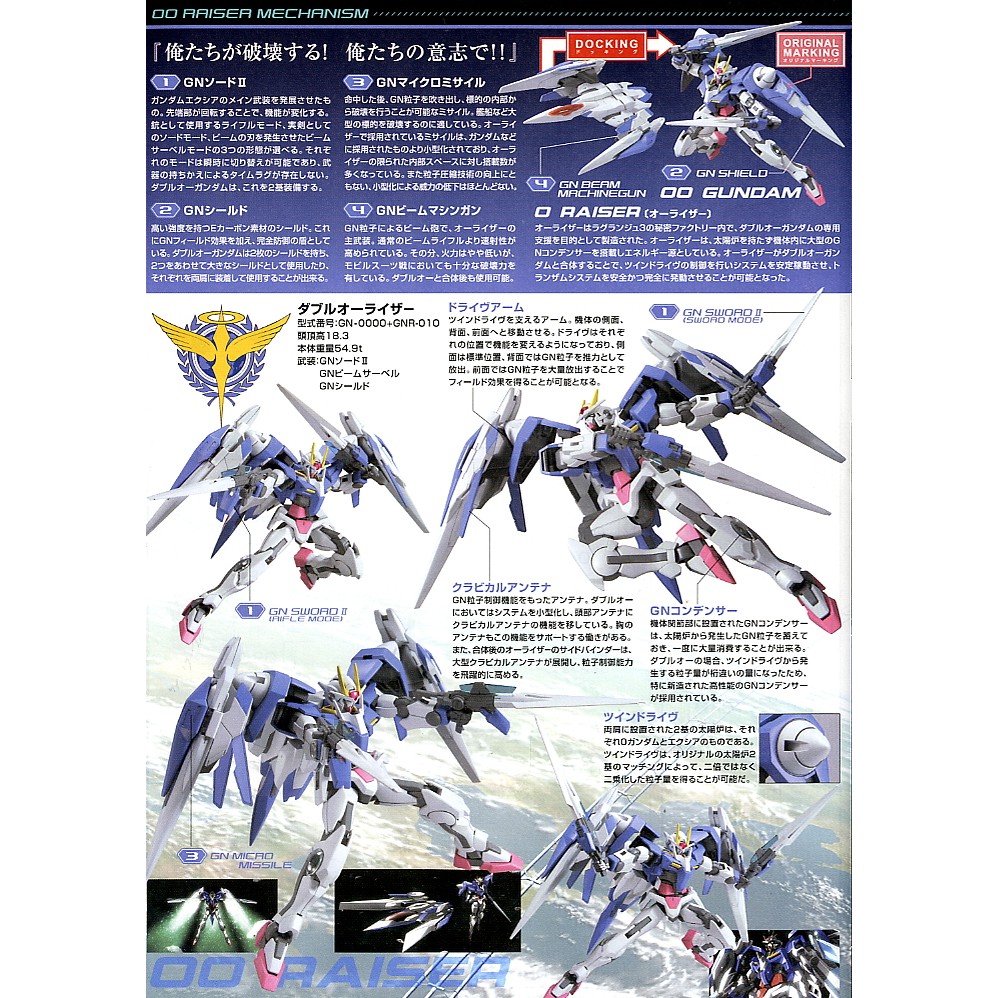 亞納海姆gundam 00 Hg 1 144 Oo Raiser 鋼彈同綑包設計師配色版附支架預約 蝦皮購物