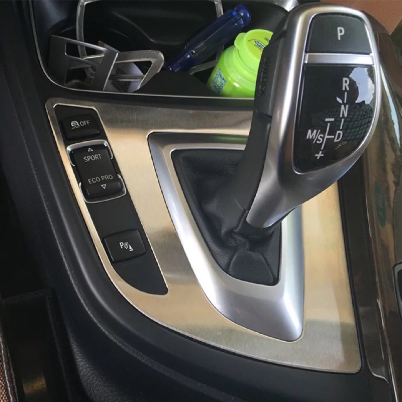 BMW寶馬新3系X5X6排檔座鍍鉻飾板 歡迎詢問