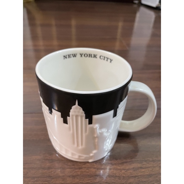 Starbucks星巴克杯子 城市限定 浮雕马克杯 随行杯 紐約經典正品 陶瓷杯