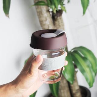 咖啡杯 玻璃咖啡杯帶蓋 軟木杯套隨行杯 矽膠套隔熱玻璃咖啡杯 辦公水杯防燙