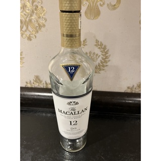😊麥卡倫雪莉雙桶 Double Cask 12年單一麥芽威士忌空瓶（含軟木塞和盒）