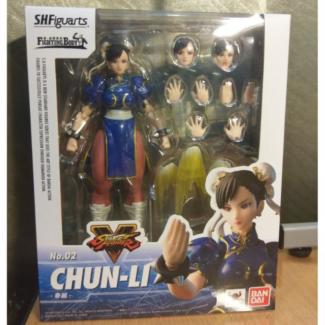 S.H.Figuarts SHF  快打旋風 街頭霸王  春麗  Chun-Li  代理版 正版