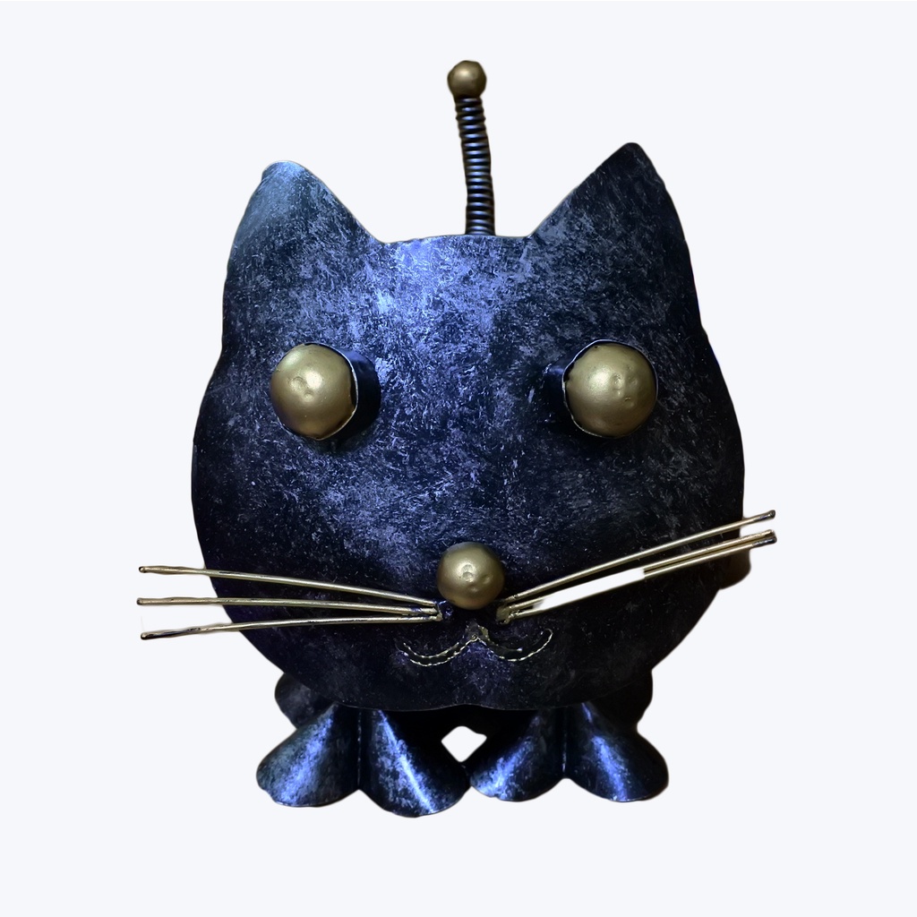 貓咪造型蠟台(材質:鐵)