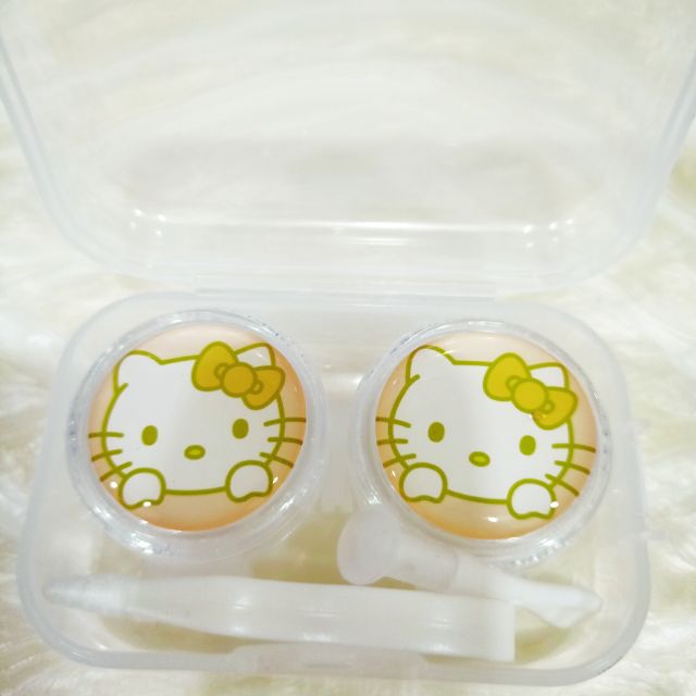 現貨 Hello Kitty 隱形眼鏡盒