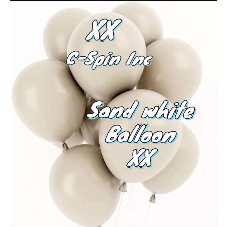 現貨 10吋 特厚 加厚 乳膠氣球 沙白 沙灘白 復古 莫蘭迪 氣球 派對 生日 節日 求婚 佈置 氣球 特殊色 色卡