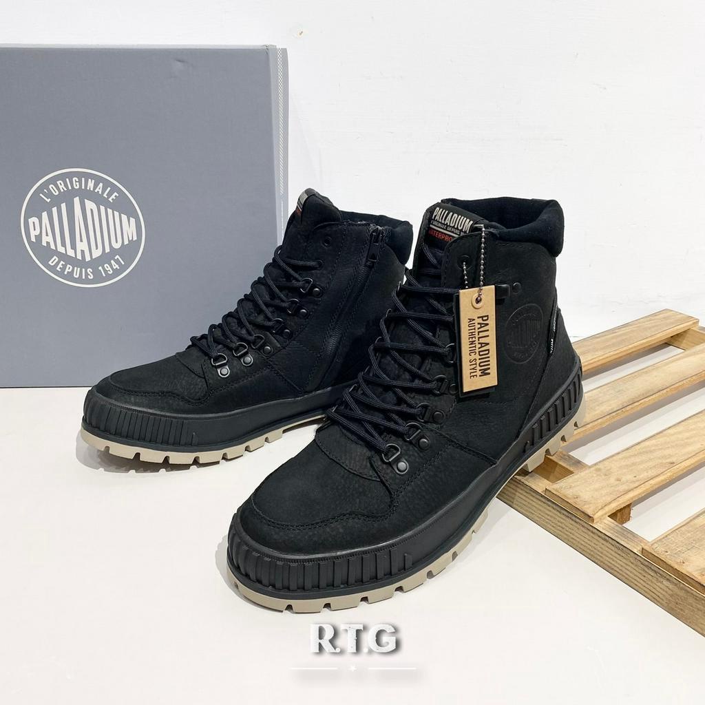 【RTG】PALLADIUM PALLASHOCKHICUFF WP+ 黑色 巧克力靴 厚底 男女 78471-008