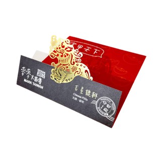 DOSEE麥麥大節慶書籤/ 吉星貔貅/ 金 eslite誠品