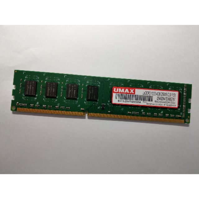 UMAX DDR3 4G 1333 記憶體