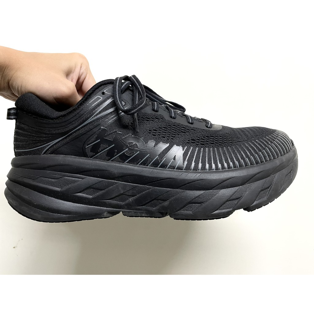 【二手】Hoka One One Bondi 7 全黑 (九成新)-已被客人訂