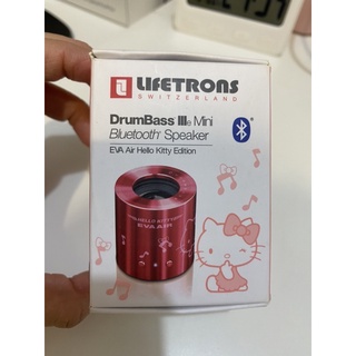 HELLO KITTY 長榮聯名 LIFETRONS DRUMBASS IIIE 迷你藍牙揚聲器