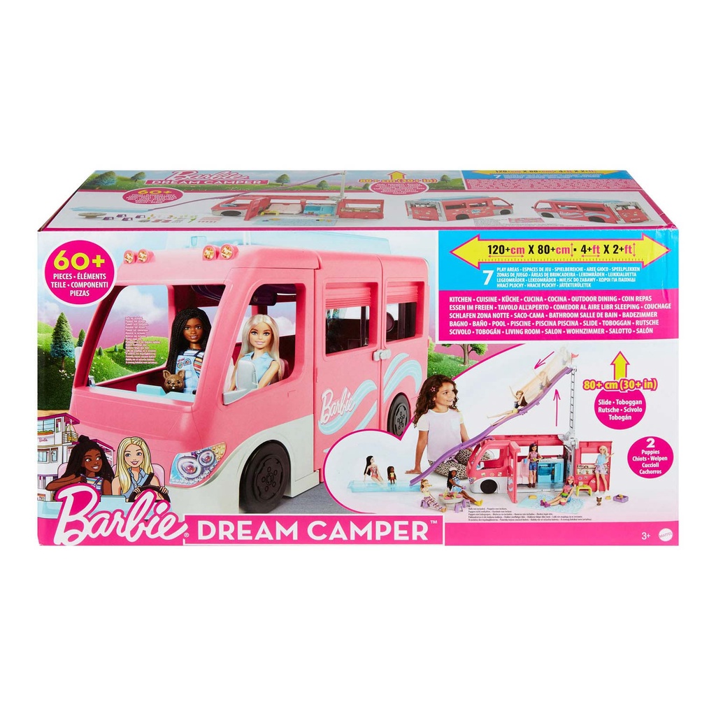 MATTEL美泰兒 Barbie芭比娃娃 - 芭比夢幻露營車