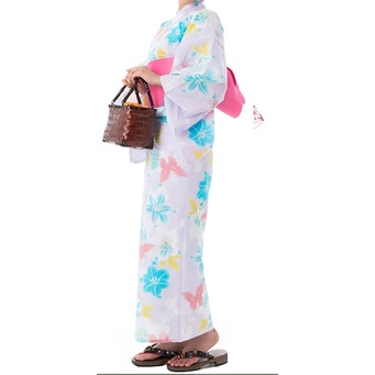 全新 現貨 日本原裝進口浴衣 日本浴衣 Yukata 日本傳統浴衣 ゆかた 單衣 非旅館浴衣 蝦皮購物
