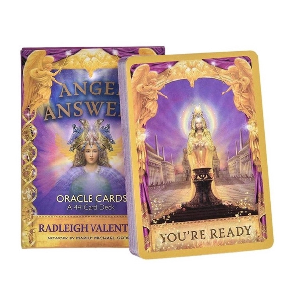 🔥fast delivery🔥 Angel Answers Oracle Cards 天使神谕卡 回應卡 派对桌游