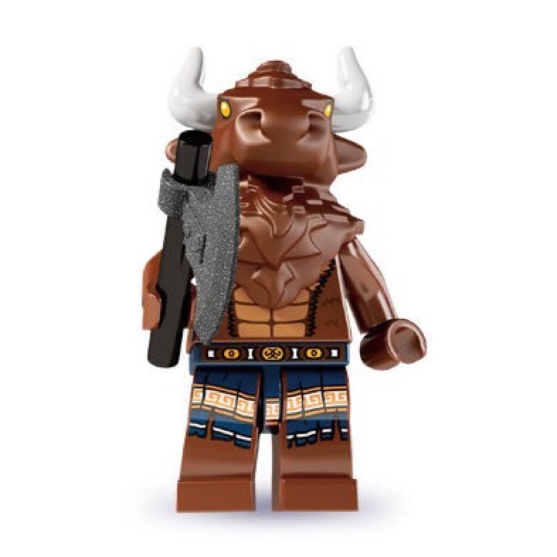 LEGO 樂高 8827 人偶包 6代 人偶 8號 Minotaur 米諾陶斯牛頭人