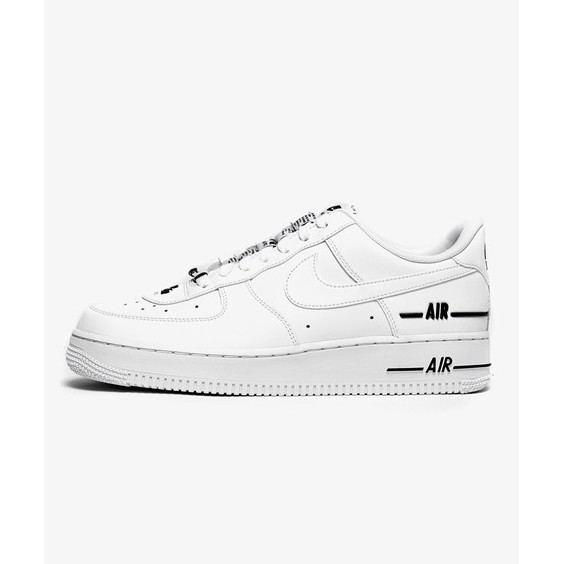 nike air force 1 07 lv8 black and white